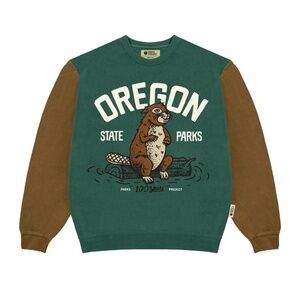 Parks Project Oregon State Parks Fleece Crew Sweatshirt - Large